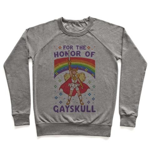 For the Honor of Gayskull Crewneck Sweatshirt