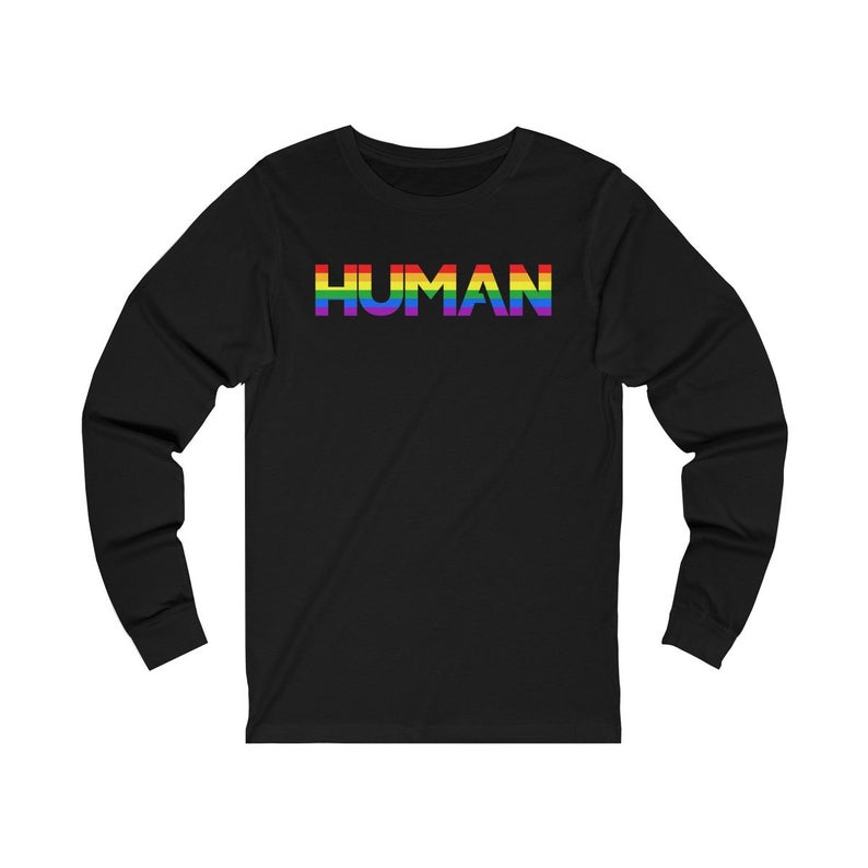 Human Rainbow LBGT Gay Pride Sweatshirt