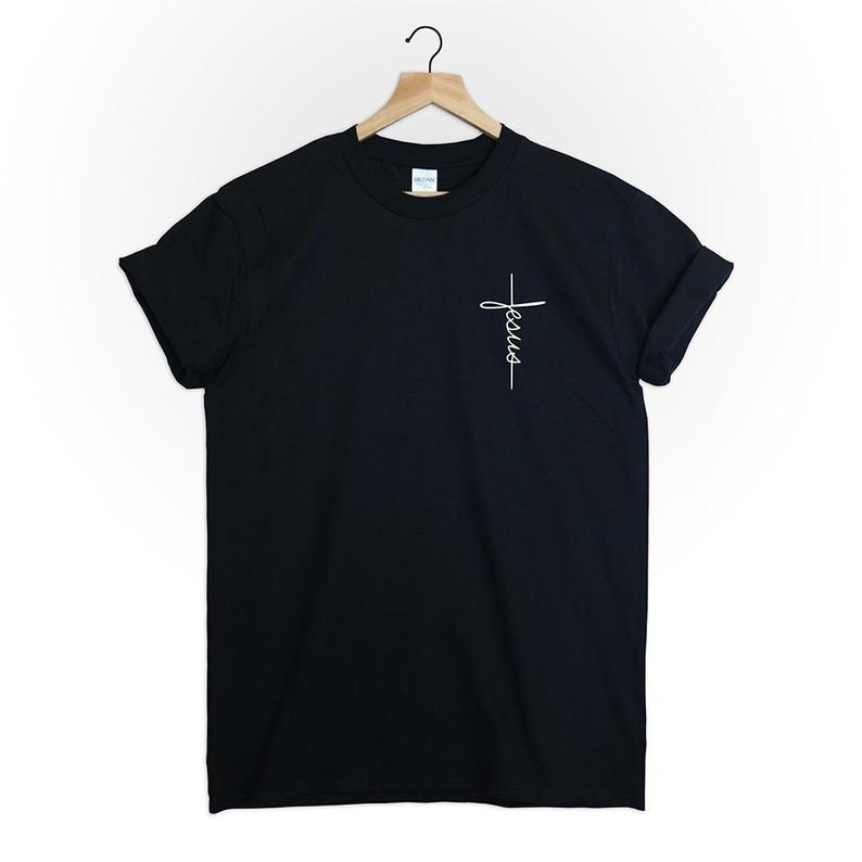 JESUS pocket print tshirt