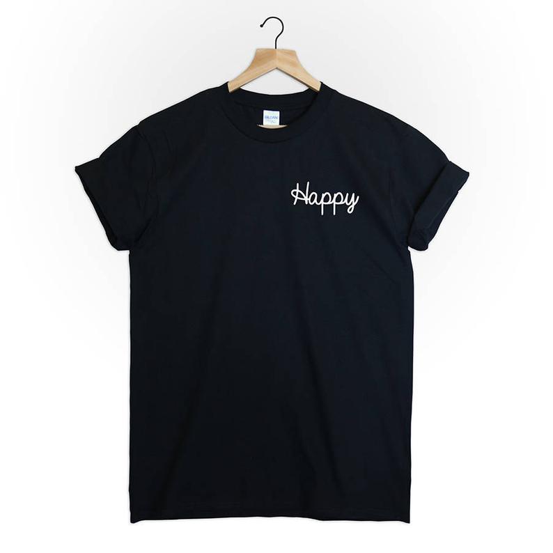 happy pocket tshirt