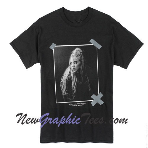 Billie Eilish T-Shirt - newgraphictees.com Billie Eilish T-Shirt