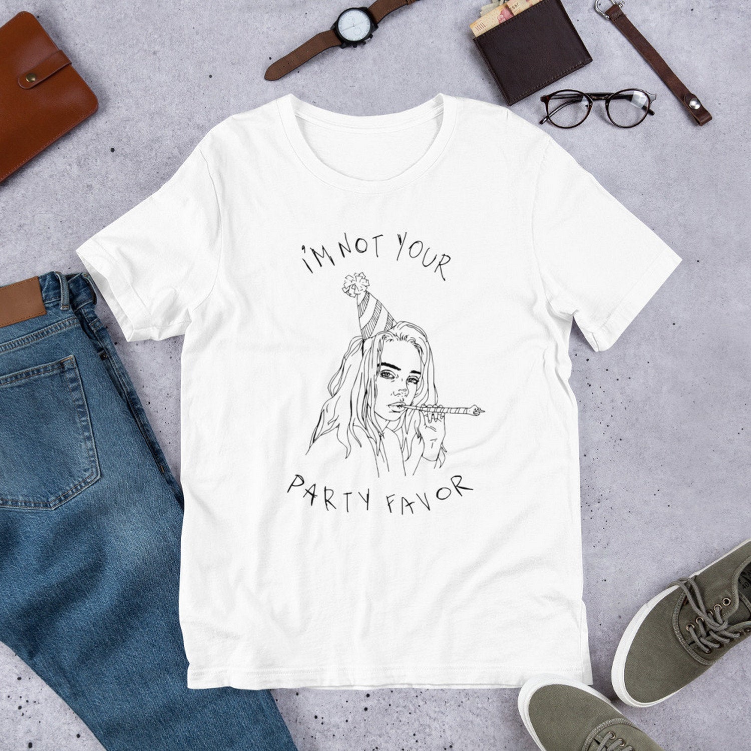 Im Not Your Party Favor T-shirt - newgraphictees.com Im Not Your Party ...