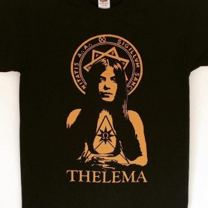 Leila Waddell Aleister Crowley thelema T-SHIRT