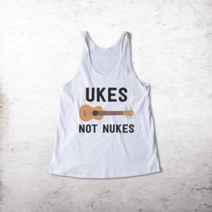 Ukes Not Nukes Tank Top