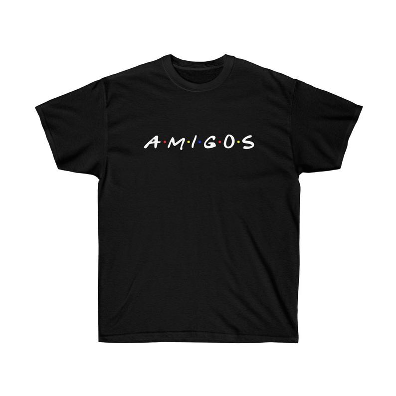 Amigos Friends Logo T shirt