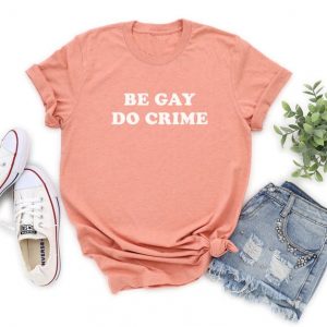 Be Gay Do Crime T Shirt