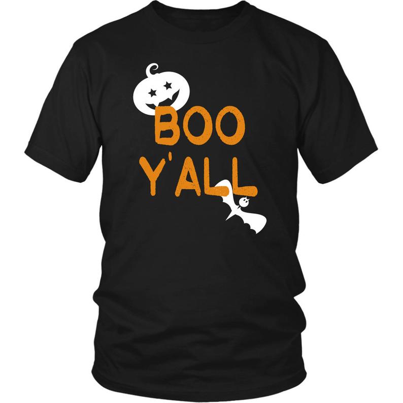 Boo Y'all Halloween T Shirt