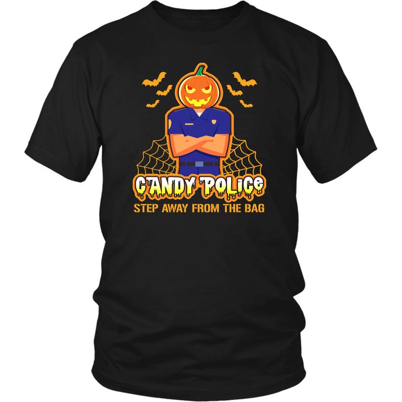 Candy Police Halloween T Shirt