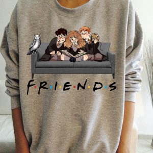 Friends-Harry Potter Patronus Daniel Radcliffe Emma Watson Daniel Radcliffe Sweatshirt