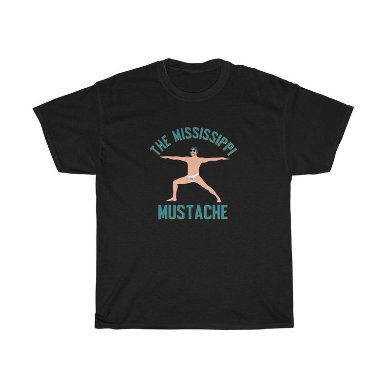 The Mississippi Mustache T shirt