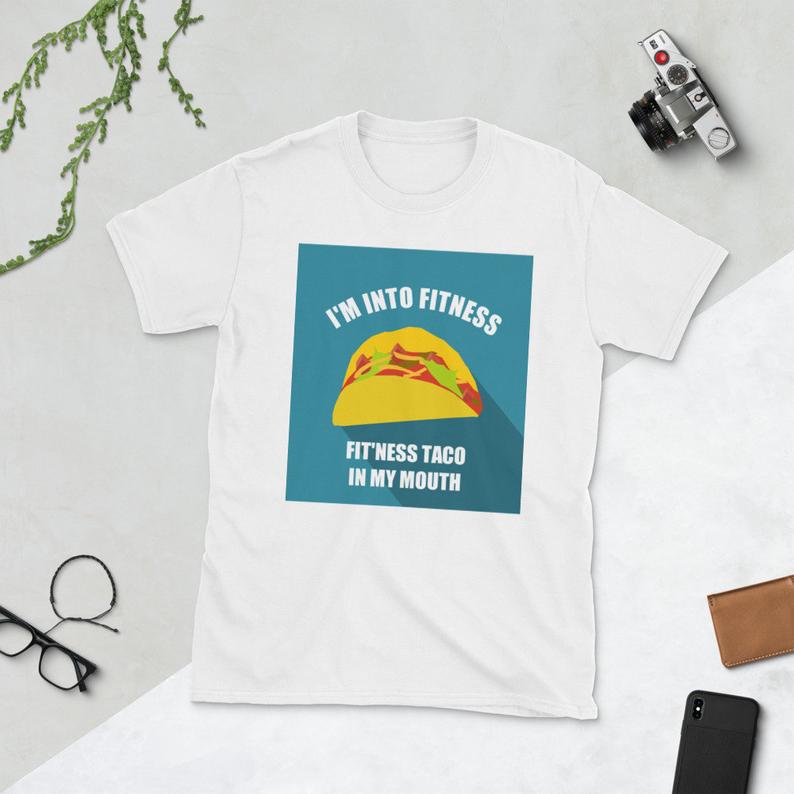 Diet Joke Food Taco Short-Sleeve Unisex T-Shirt