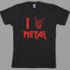 I Heart Metal T Shirt