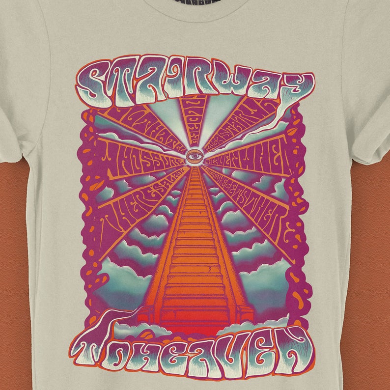 Led Zeppelin Stairway To Heaven T Shirt