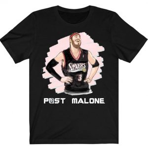 Post Malone Sixers T Shirt