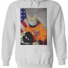 Astronaut Cat Kitten Funny Space Hoodie