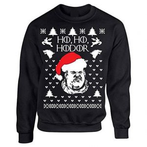 Ho Ho Hodor GoT Ugly Christmas Sweater Unisex Crewneck Sweatshirt