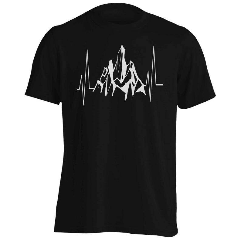Mountains Heartbeat T Shirt