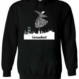 Rumi Semazen City Of Istanbul Mosque Hoodie