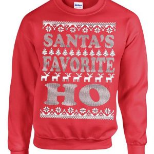 Santa Favorite Hoe Sweatshirt