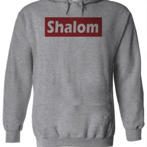 Shalom Slogan Hoodie