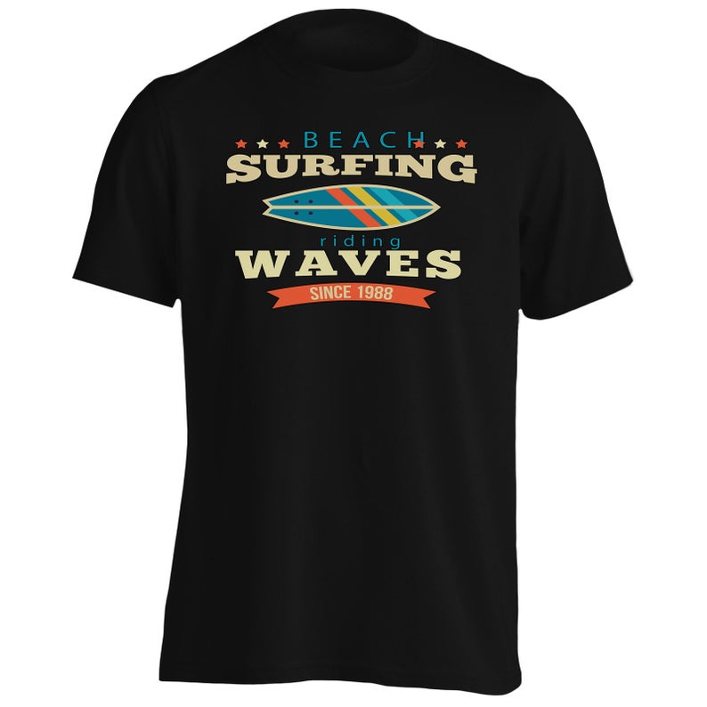 Surf Califronia 1988 Sea T Shirt