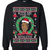 Ugly Christmas Sweater Mike Tyson Kith Me Under The Mithletoe Unisex Sweatshirt