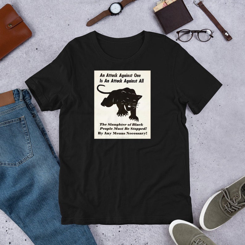 Vintage Black Panther Party Unisex T-Shirt