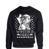 Winter Is Here Ugly Christmas Sweatshirt