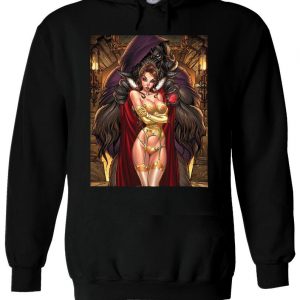 Beauty And The Beast Drawing Art Hoodie