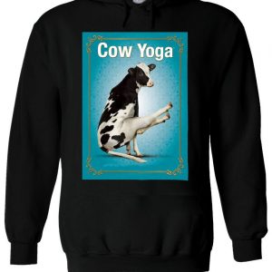 Cow Yoga Tumblr Funny Urban Hoodie