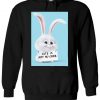 Cute Is Just My Cover Funny Rabbit Hoodie
