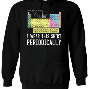 I Wear This Shirt Periodically Funny Hoodie