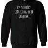 I'm Silently Correcting Your Grammar Hoodie