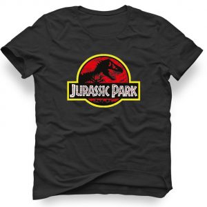 Jurassic Park Unisex Black T-Shirt