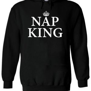 Nap King Crown Heart Hoodie