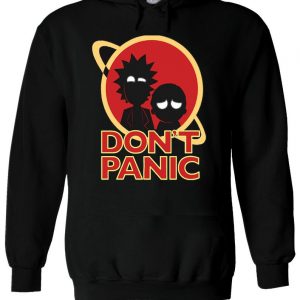 Rick and Morty Adventure Don't Panic Hoodie