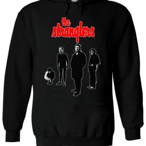 The Strangles Black And White The Raven Punk Rock Hoodie