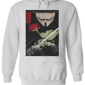 V For Vendetta Anonymous Mask Guy Hoodie