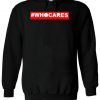 WHOCARES Funny in Reds Swag Hoodie
