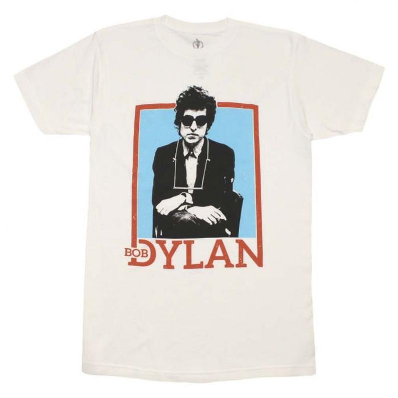 BOB DYLAN Name Outline T-Shirt