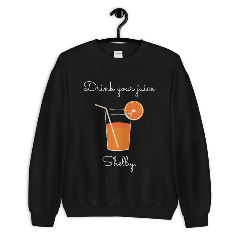 Drink Your Juice Shelby Unisex Crewneck Sweatshirt
