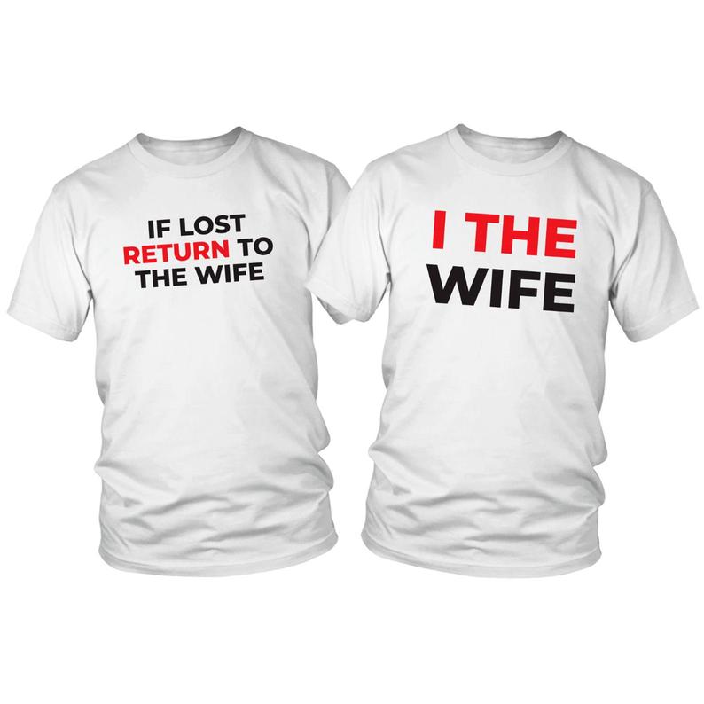 Funny Matching Shirts for Husband and Wife, Matching Tshirts for Couples