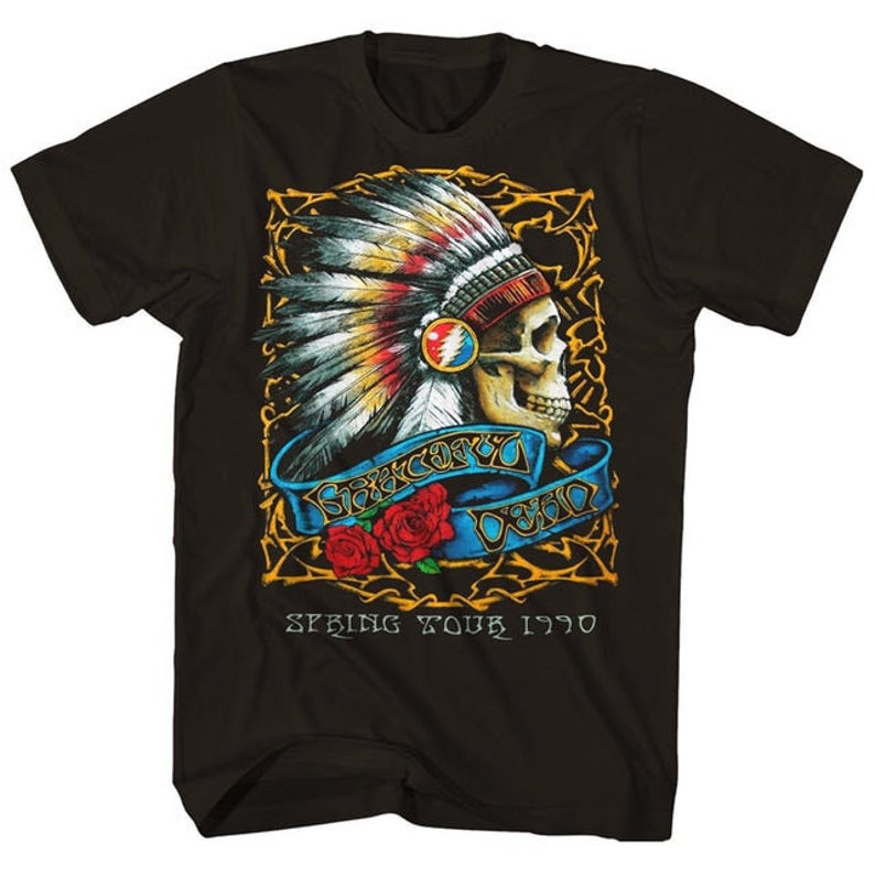 GRATEFUL DEAD Spring Tour 1990 T-Shirt