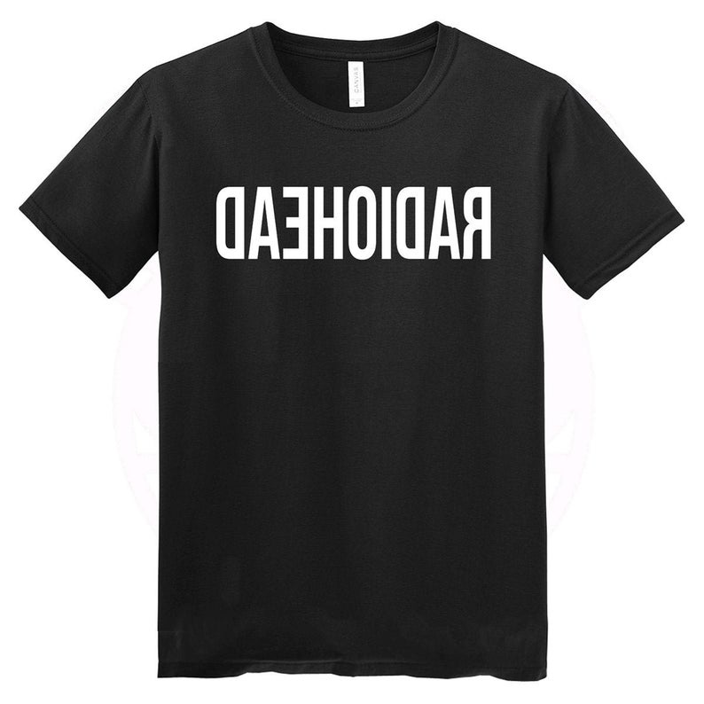 RADIOHEAD Mirrored Logo T-Shirt