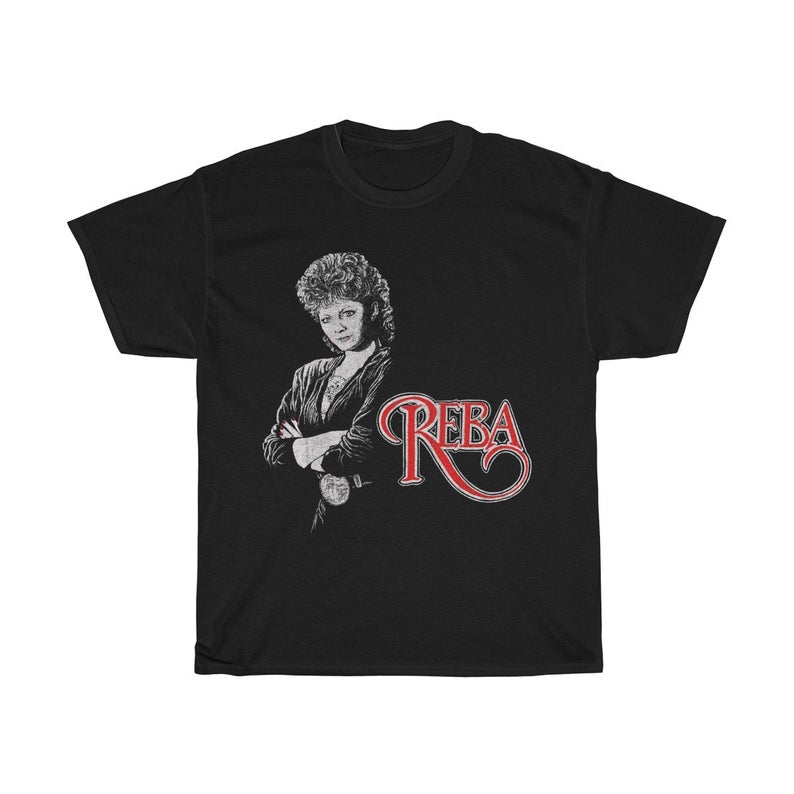 Reba McEntire Vintage Distressed Reprint T-Shirt