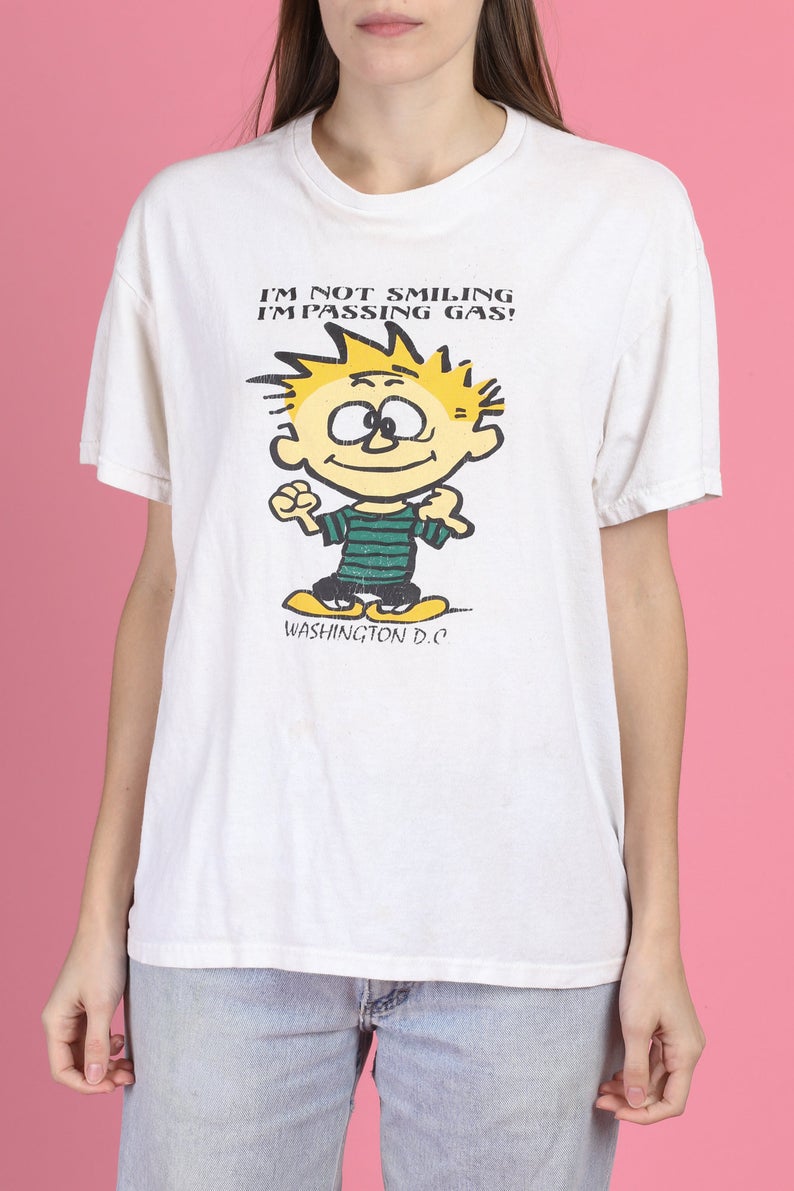 T shirt discount calvin and hobbes