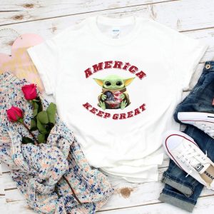 Baby Yoda Keep America Great 2020 T Shirt