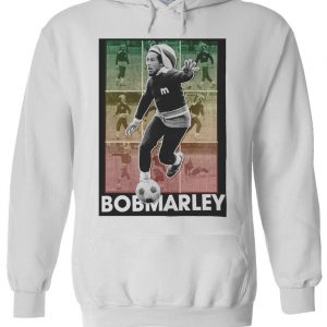 Bob Marley Playing Football Soccer Hoodie