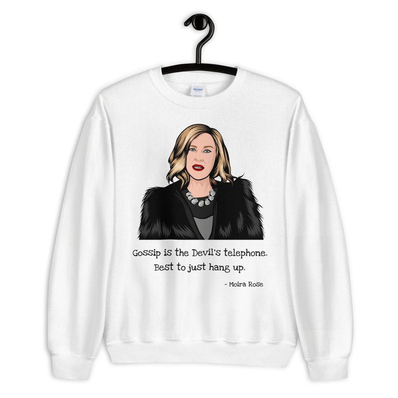 Gossip Is The Devils Telephone Best To Just Hang Up - Unisex Crewneck Sweatshirt