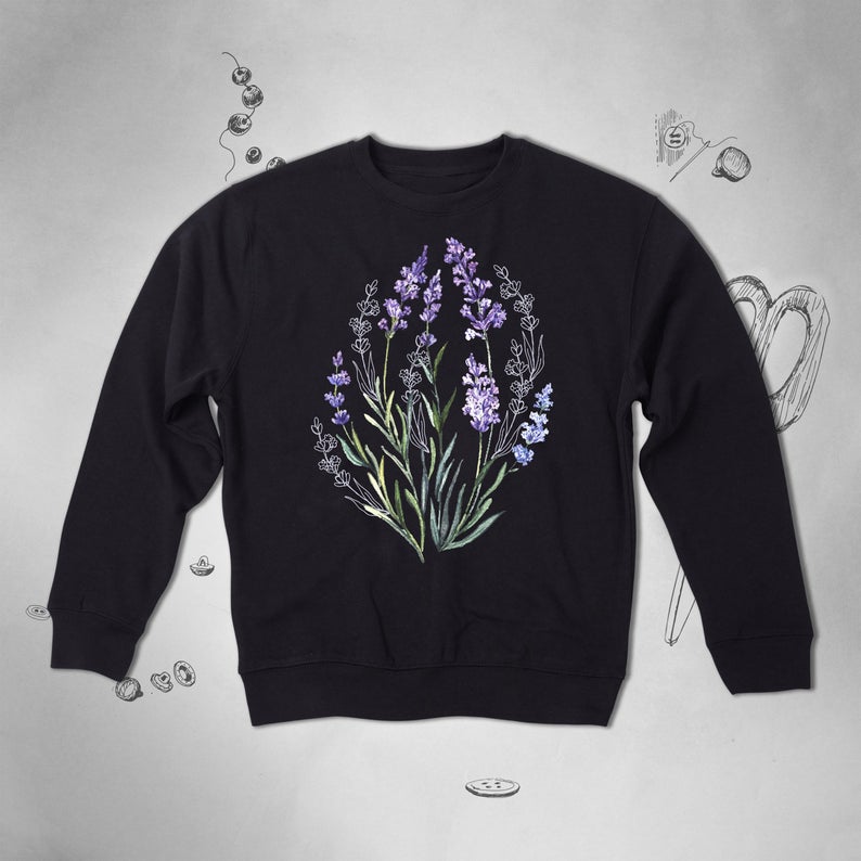 Lavender sweatshirt